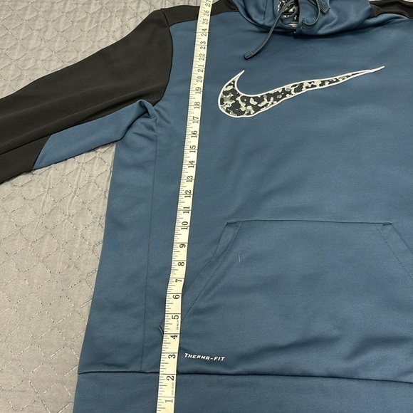 THERMA-FIT NIKE size M blue with military print - Picture 11 of 13
